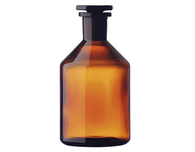 Educaduino Verrerie flacon col étroit verre ambré