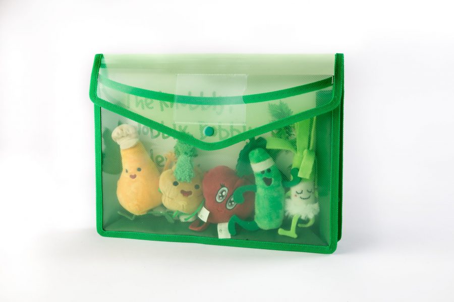Purely Nutrition Story Books Celeriac livre + marionnettes 3-5 ans
