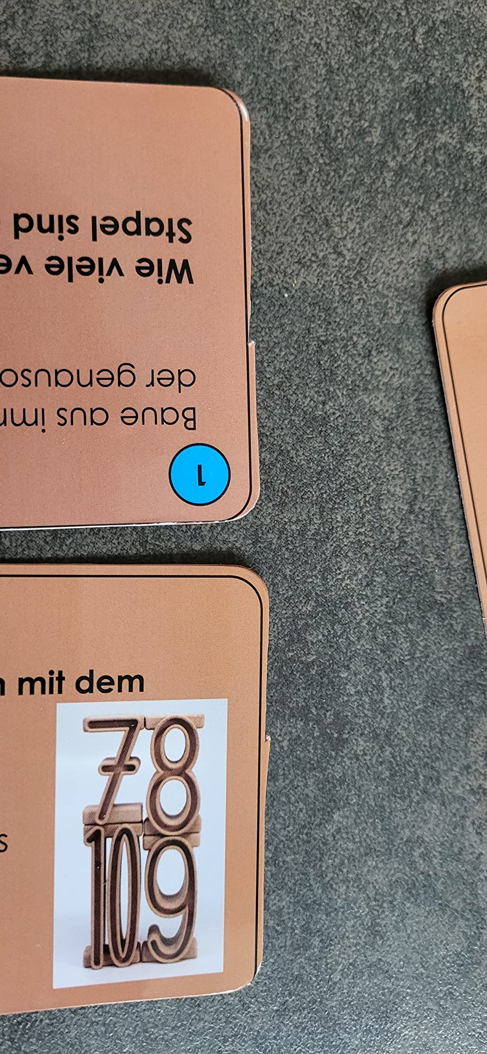 Wissner Montessori 34 chiffres à empiler RE-Wood coffret calcul