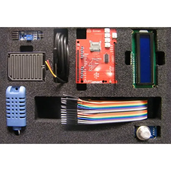 Educaduino Kit mesures météo capteurs shield écran