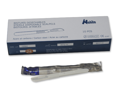 Educaduino SVT Boîtes de 10 scalpels à usage unique dissection
