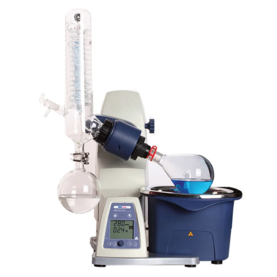 Educaduino Appareils de labo Évaporateur rotatif numérique 5 L