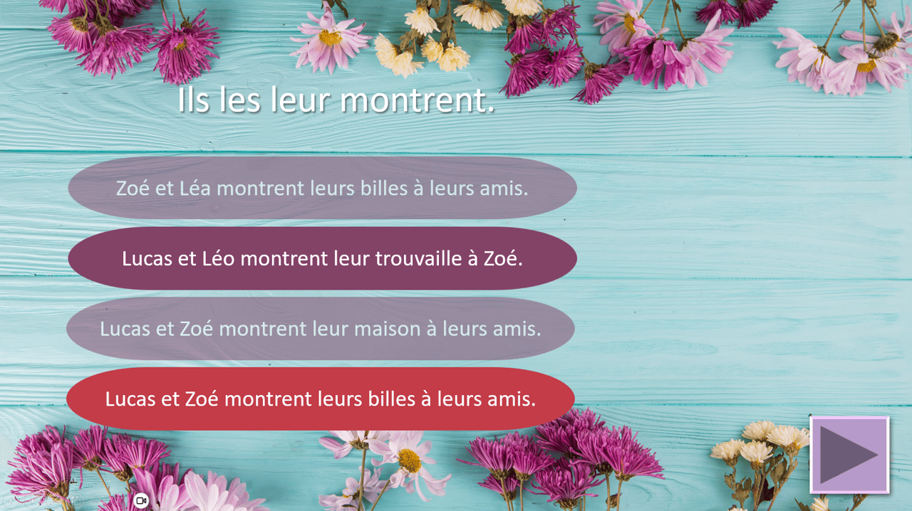 Créations orthophoniques Lecture Pronoms mystères support pronoms sujet COD COI