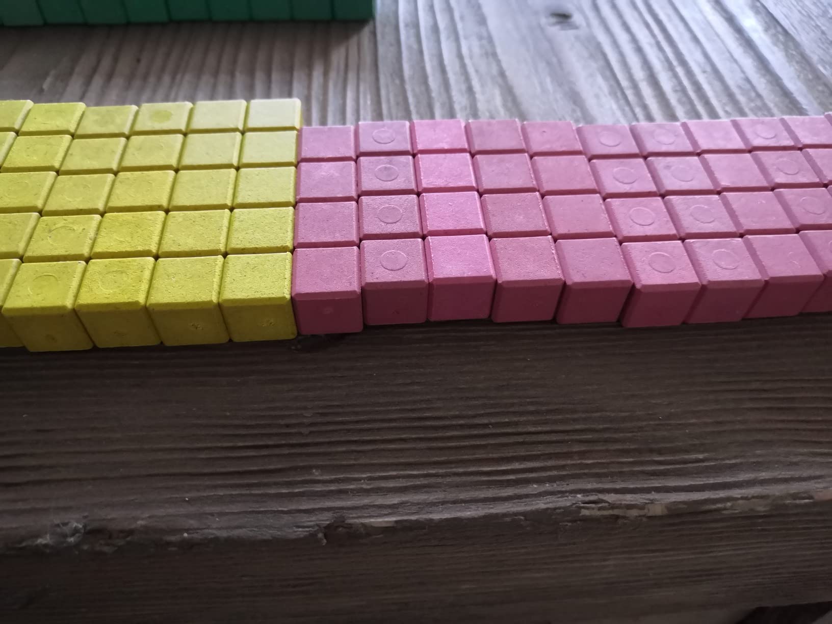 Wissner Zahlen & Rechnen réglettes Cuisenaire 126 pcs RE-Wood