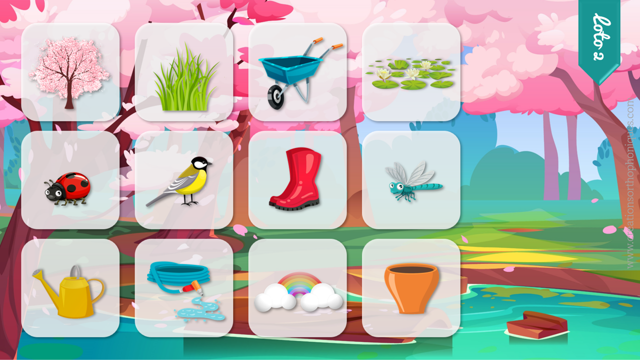 Créations orthophoniques Lecture Retour du printemps jeu PDF