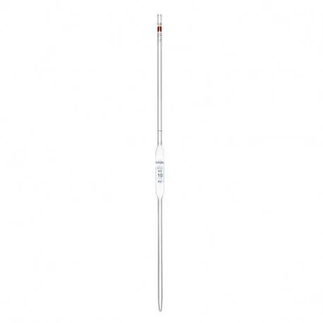 Educaduino Verrerie Pipette jaugée 1 trait sans boule verre