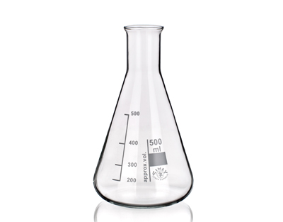 Educaduino Verrerie Lots Erlenmeyers col étroit SIMAX verre