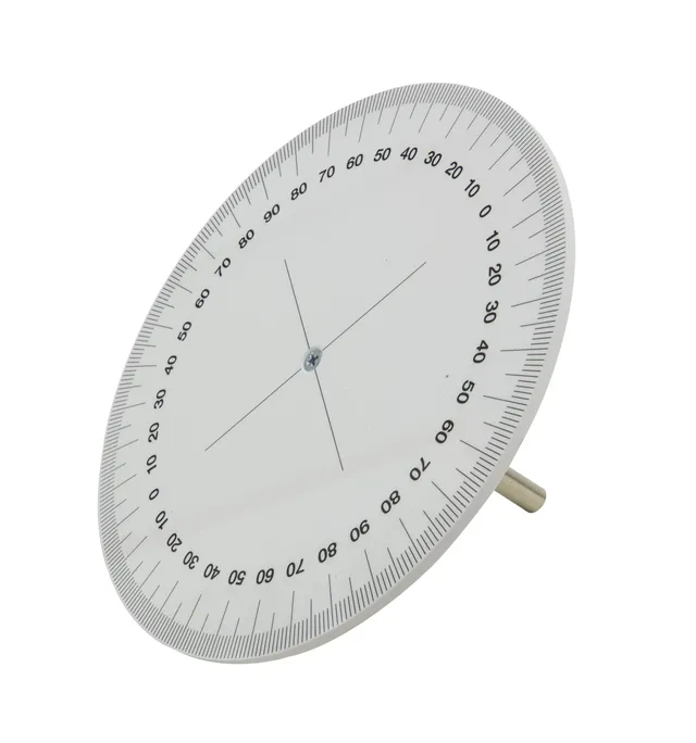 Educaduino Optique Plateau goniomètre 360° mesure angles