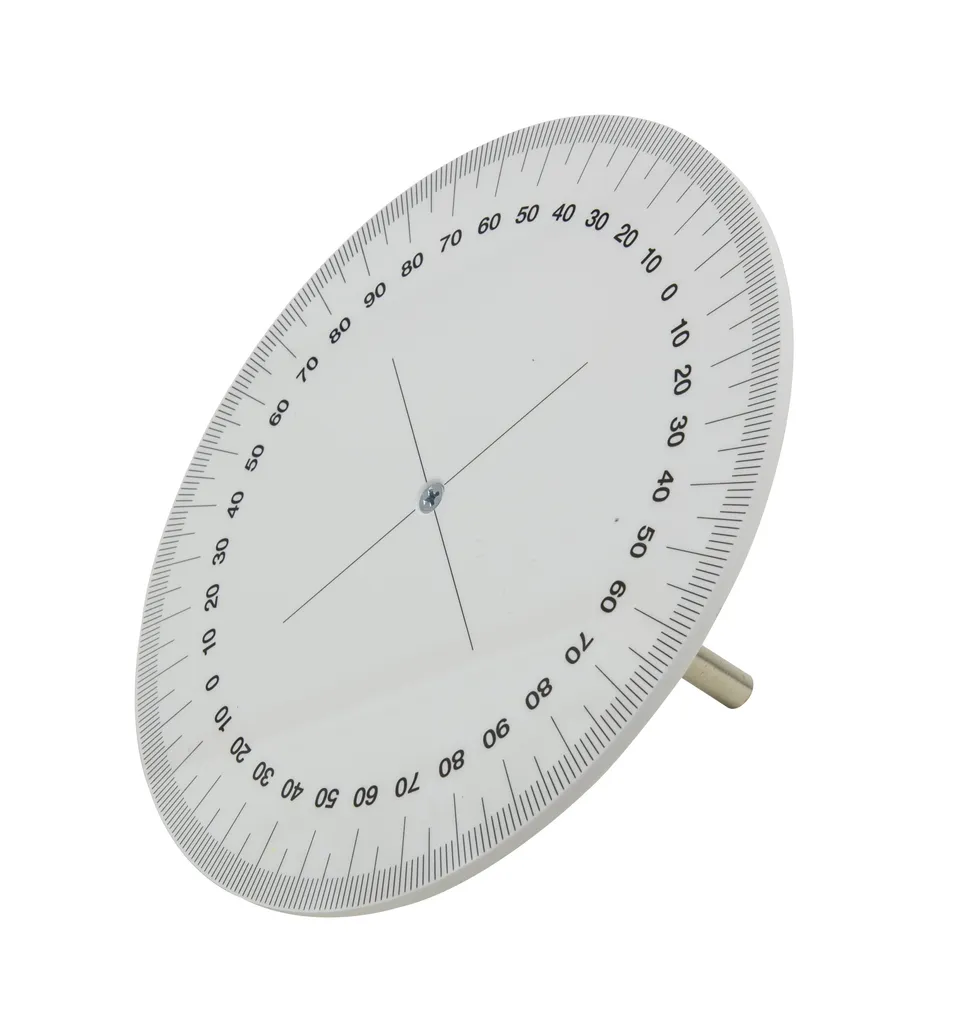 Educaduino Optique Plateau goniomètre 360° mesure angles