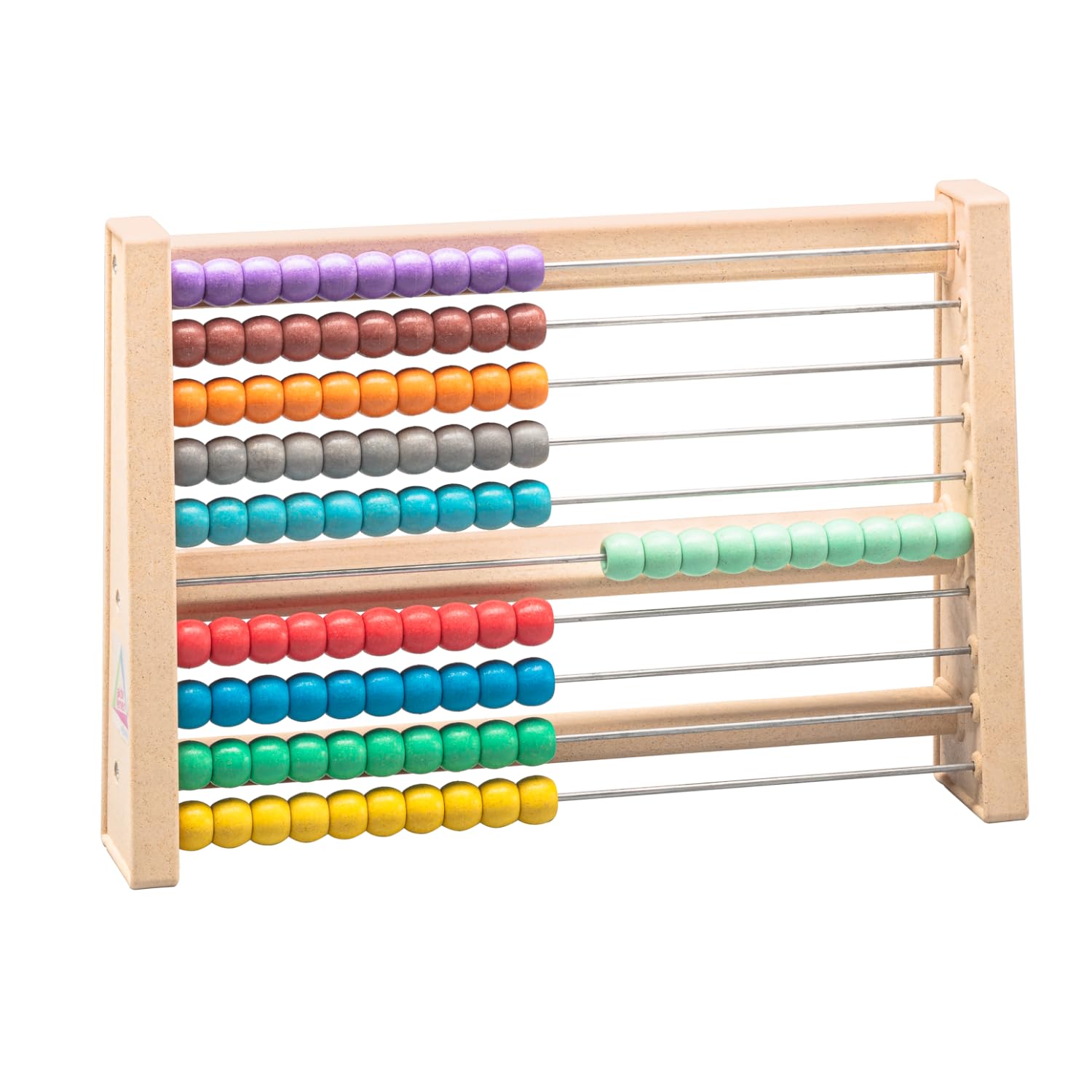 Wissner Zahlen & Rechnen Boulier 100 billes multicolore