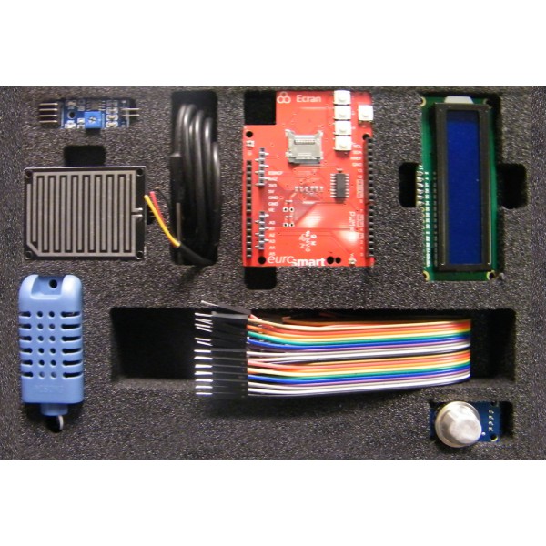 Educaduino Kit mesures météo capteurs shield écran