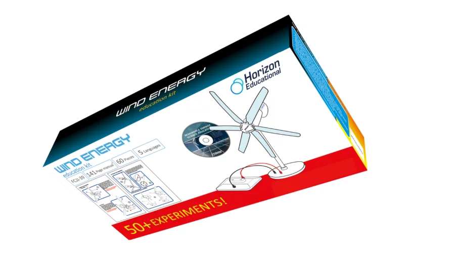 Educaduino Éco-énergies Kit éolienne classique 3 pales