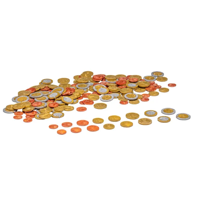 Wissner Lernspiele 160 pièces euros taille réelle pour école