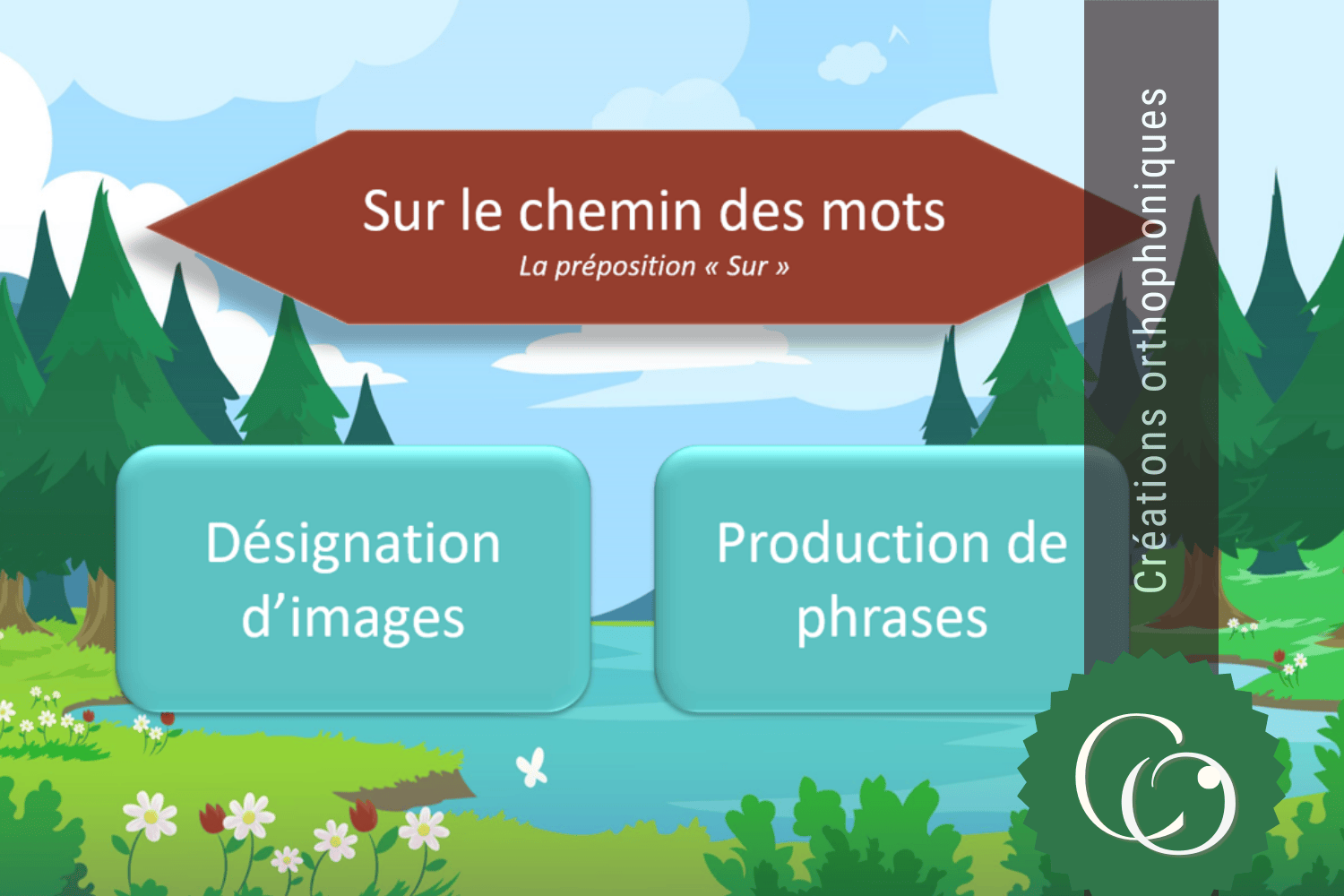 Créations orthophoniques PACKS Pack 5 Printemps ressource orthophonie lexique