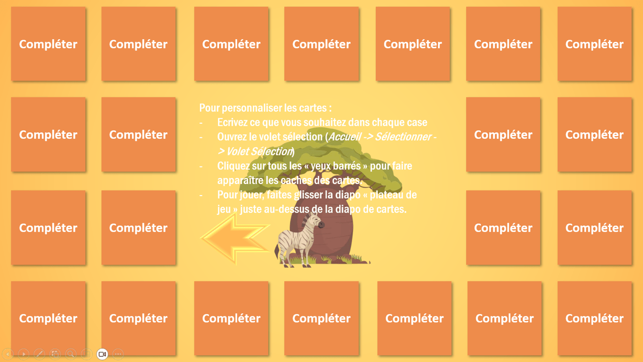 Créations orthophoniques Parcours dans la savane jeu interactif calcul mental