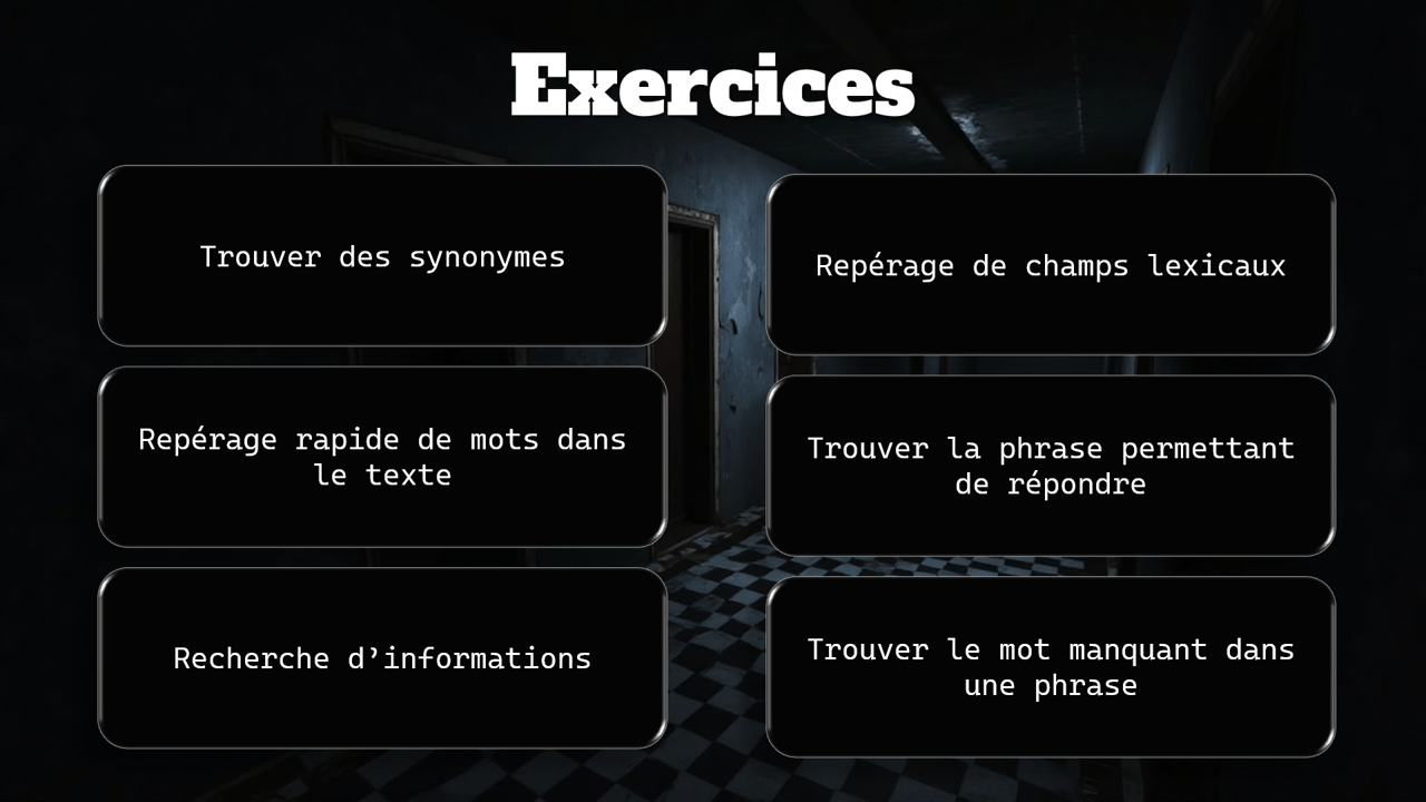 Créations orthophoniques La troisième porte support lecture ado collège