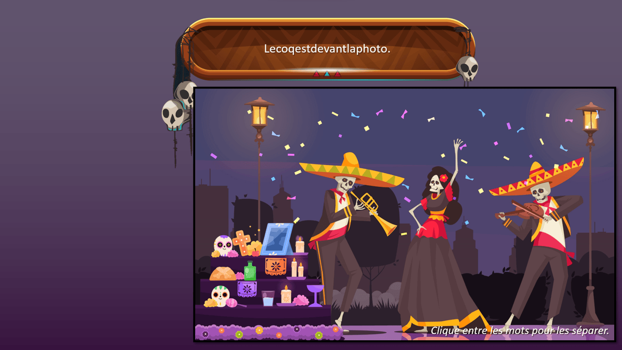 Créations orthophoniques El Día de los Muertos lecture consignes