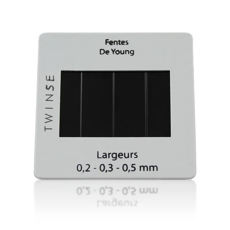 Educaduino Optique Diapositive fentes de Young 50x50 mm