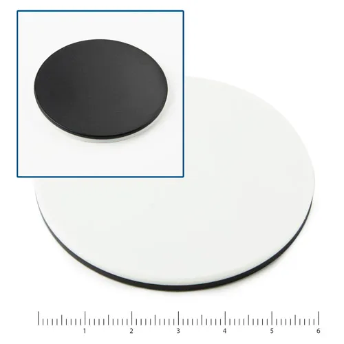 Educaduino Microscopes Disque Blanc/Noir Edublue 60 mm