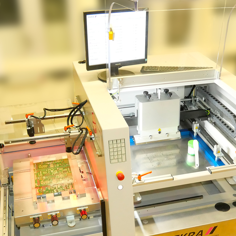 IFTEC 320 Refusion CMS formation pin in paste sérigraphie