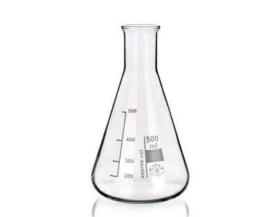 Educaduino Verrerie Lots Erlenmeyers col étroit SIMAX verre