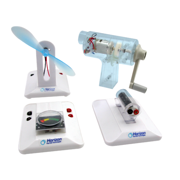 Educaduino Éco-énergies Kit supercondensateurs manivelle classe