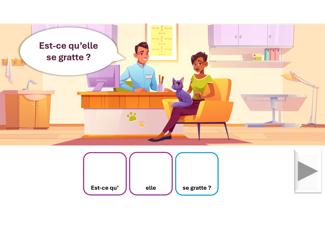 Créations orthophoniques CAA Histoires pour modéliser vocabulaire base