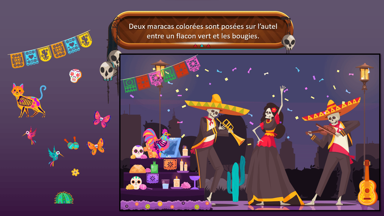Créations orthophoniques El Día de los Muertos lecture consignes