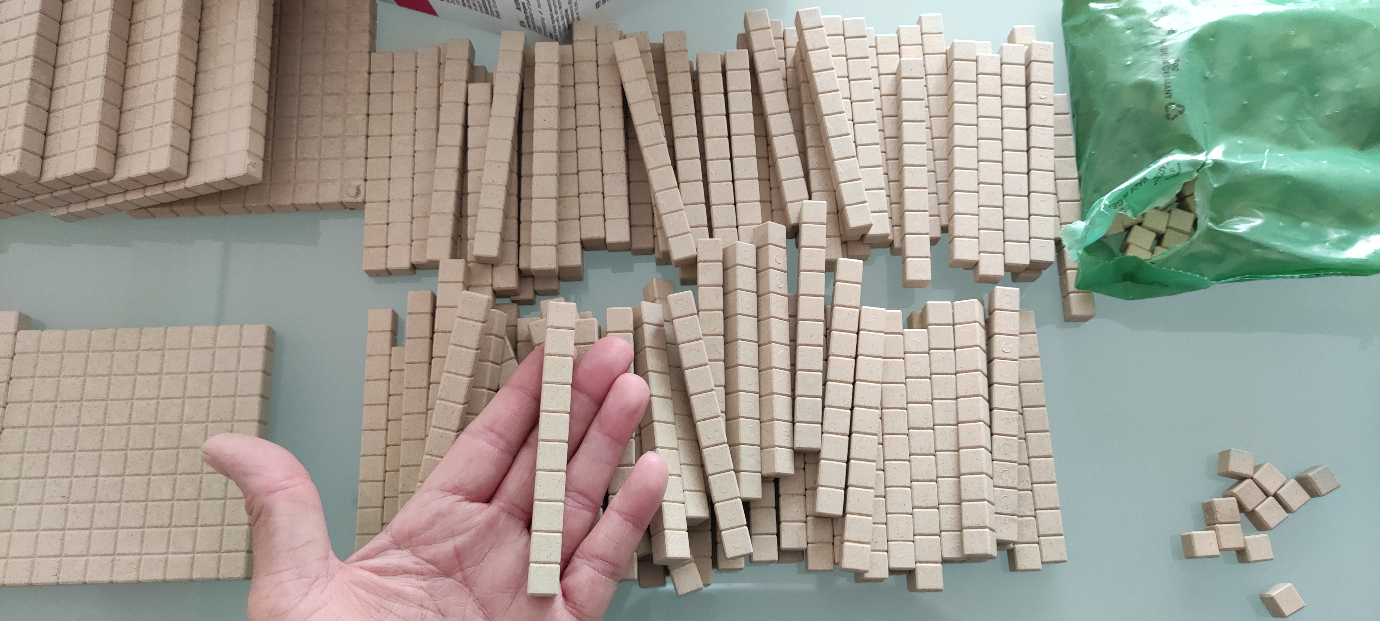 Wissner Zahlen & Rechnen Base 10 432 pièces boîte carton