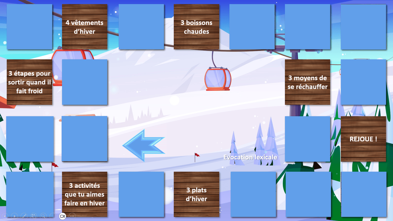 Créations orthophoniques Cognition Défis sur les pistes jeu oie