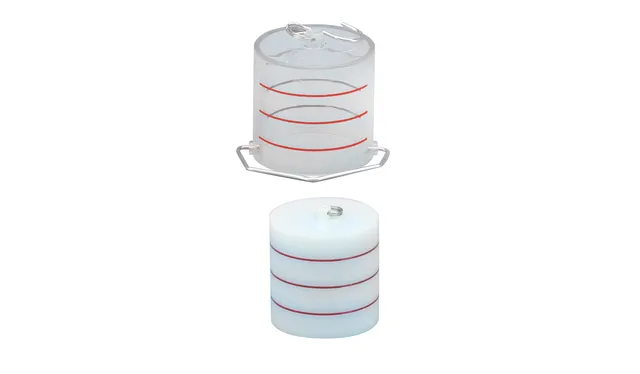 Educaduino Statique et dynamique des fluides double cylindre d’Archimède 53×55 mm