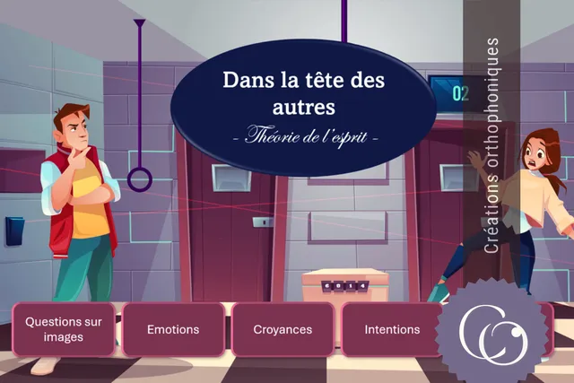 Créations orthophoniques Habiletés Ce que pensent les autres QCM