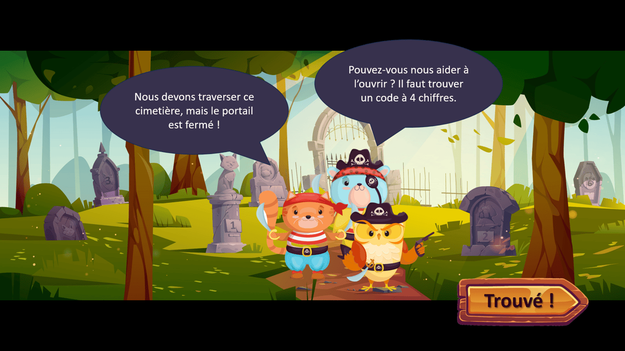 Créations orthophoniques Renforçateurs Trésor île des morts PowerPoint