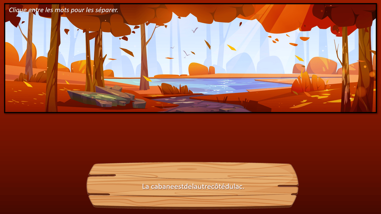 Créations orthophoniques Lecture Il se passe automne forêt jeu