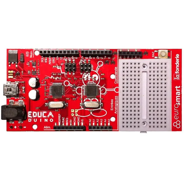 Educaduino EDUCADUINO Carte V2 microcontrôleur 8 bits Mini USB