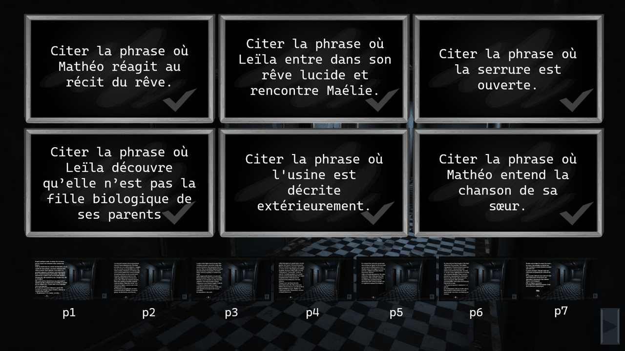 Créations orthophoniques La troisième porte support lecture ado collège