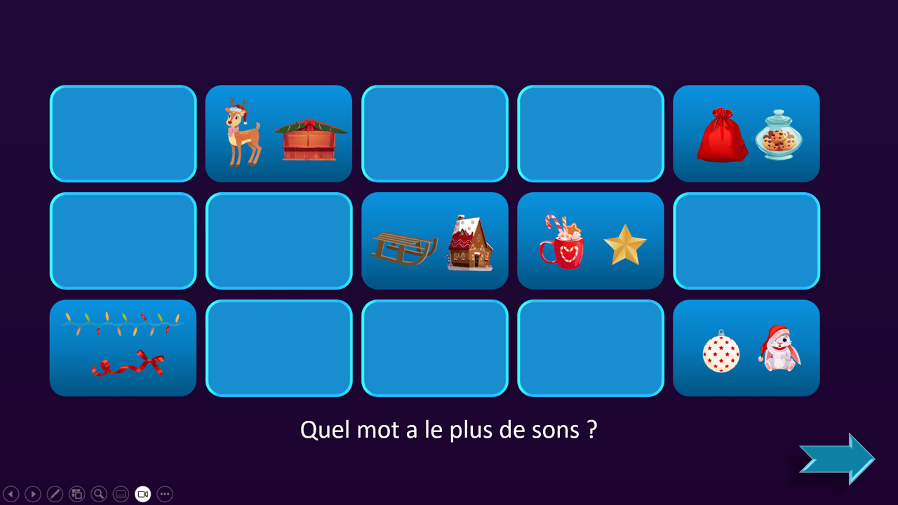 Créations orthophoniques Métaphonologie La course de rennes jeu phonèmes CP