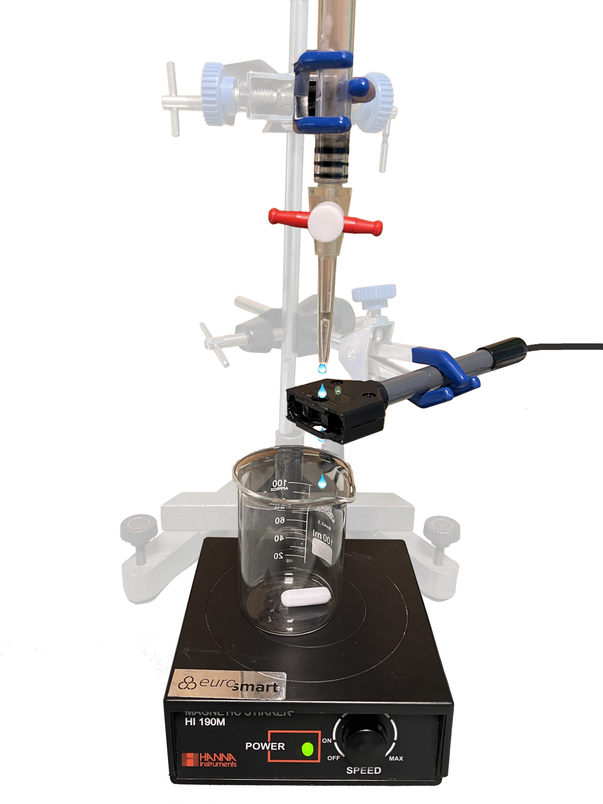 Educaduino Chimie Capteur compte-gouttes passage 8 mm