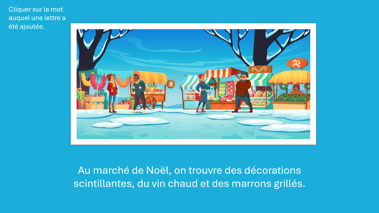 Créations orthophoniques Phrases d’hiver jeu lecture interactive hiver