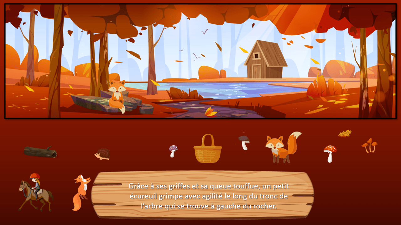 Créations orthophoniques Il se passe des choses pack automne 5 scènes