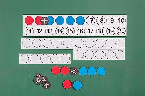 Wissner Zahlen & Rechnen Tableau magnétique calcul + 22 jetons