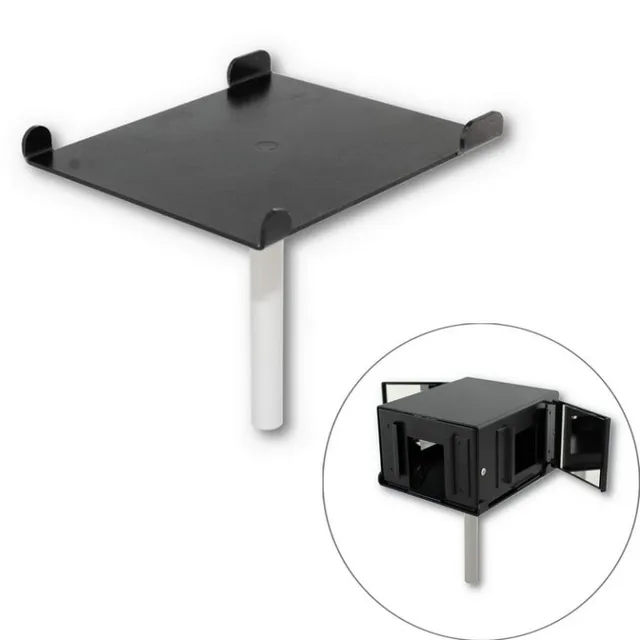 Educaduino Optique et ondes Support source à miroirs tige Ø10 acier
