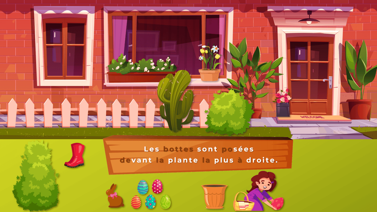 Créations orthophoniques Lecture Il se passe des choses Pâques jeu