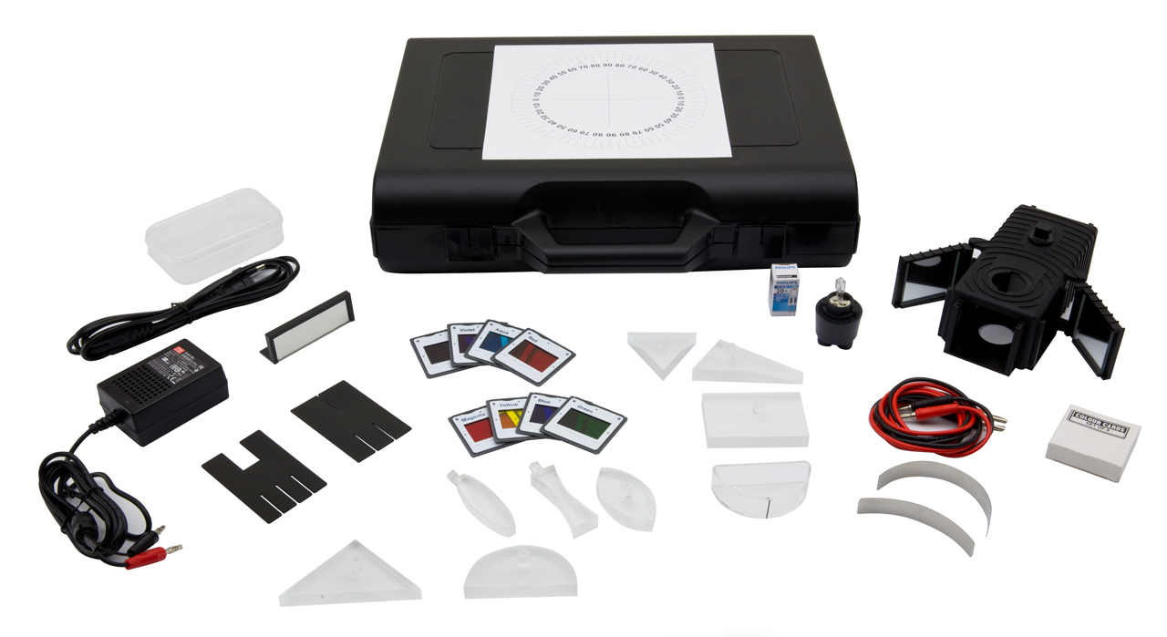 Educaduino Optique et ondes Dispositif synthèses banc optique 12V