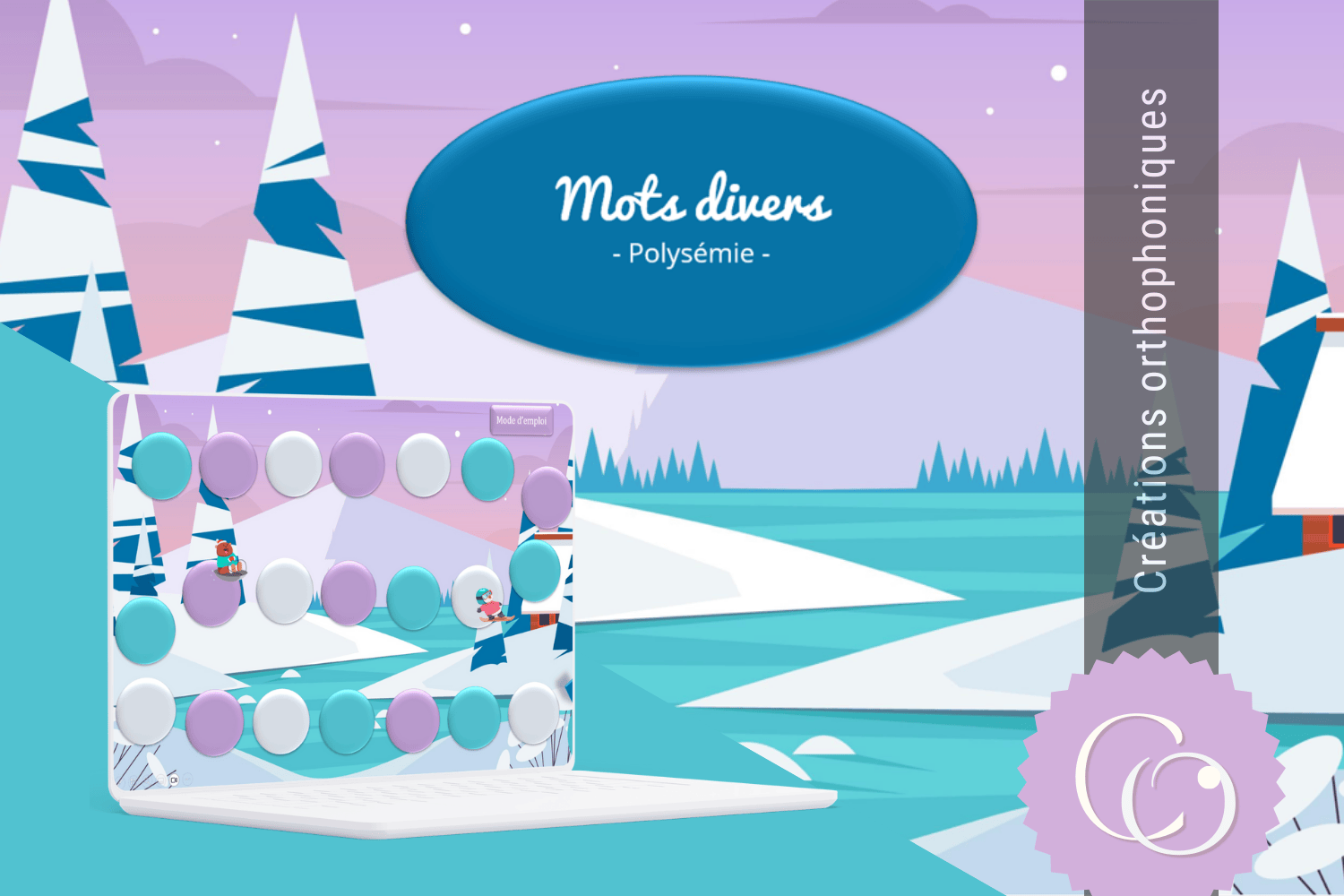 Créations orthophoniques Langage oral Mots divers jeu polysémie PowerPoint