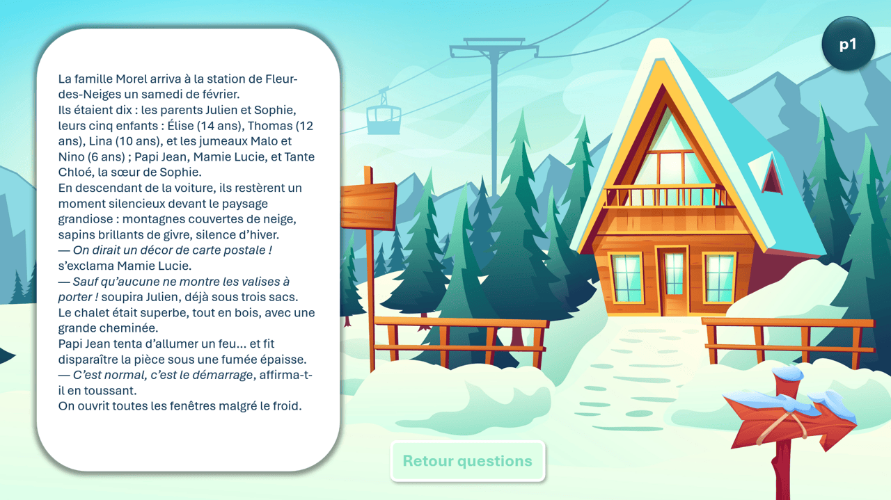 Créations orthophoniques Pack 6 Supports d’hiver lot langage lecture