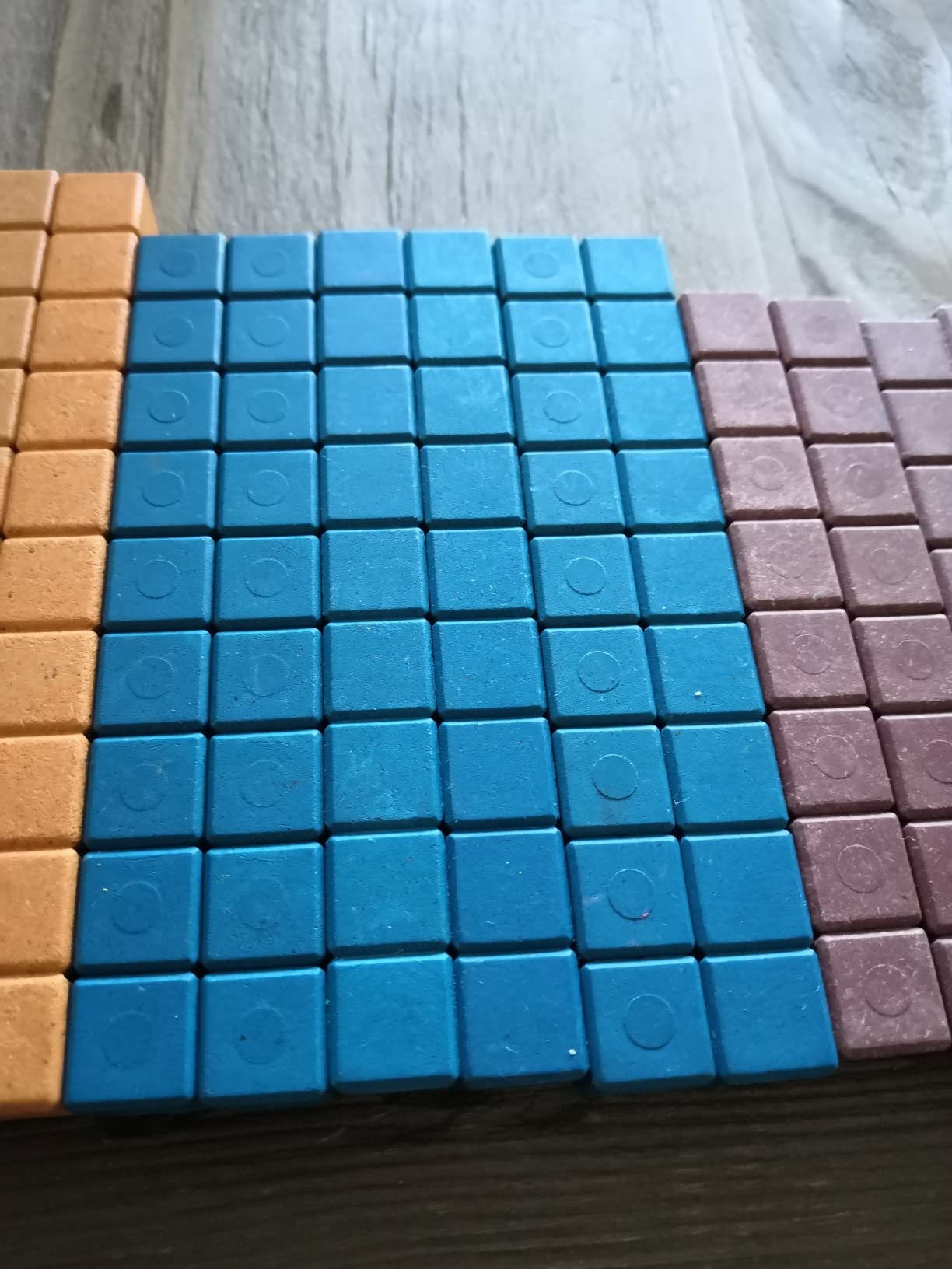 Wissner Zahlen & Rechnen réglettes Cuisenaire 126 pcs RE-Wood