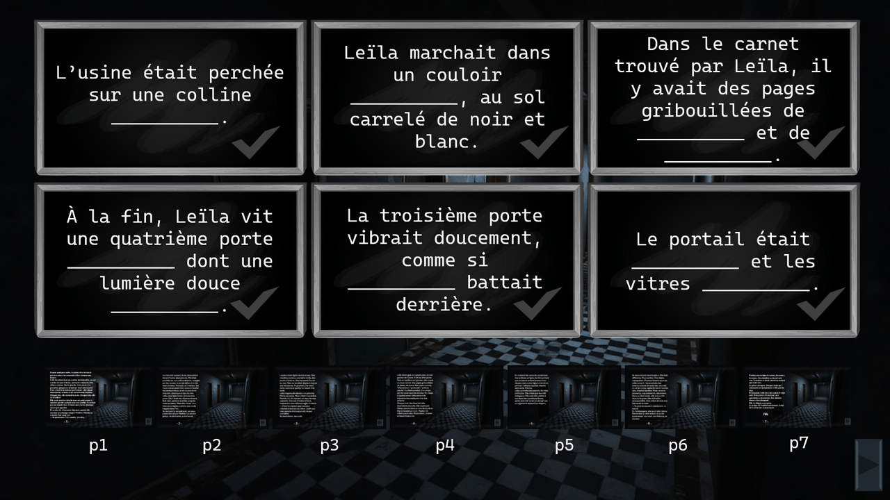 Créations orthophoniques La troisième porte support lecture ado collège