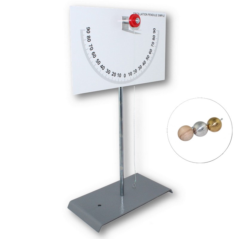 Educaduino Mécanique Pendule simple kit oscillations 3 boules