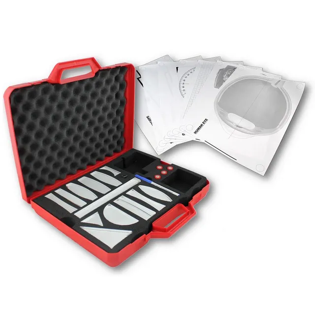 Educaduino Optique Kit optique géométrique valisette 14 lentilles